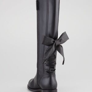 Valentino Gray Riding Boots
